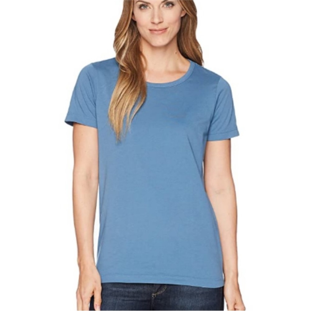 Filson | Whidbey Scoop Neck T-Shirt | Blue Sea |‎ Women’s Size Small